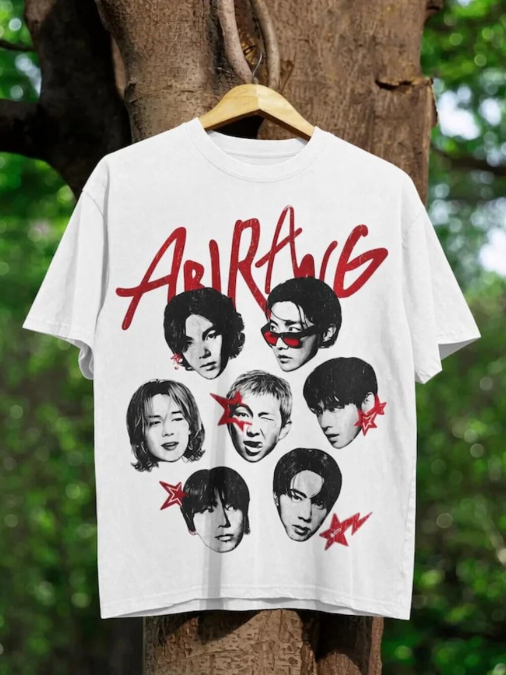BTS Arirang World Tour Bangtan 2026 - Jungkook V Taehyung Jimin Jin Suga RM Tee
